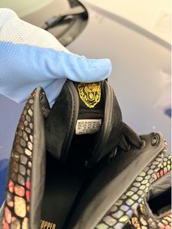 Rare adidas snake skin sneakers size 10.5