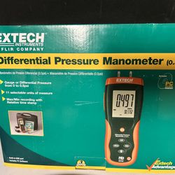 Extract differential Pressure Manometer