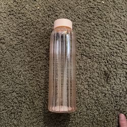 pink water bottle 