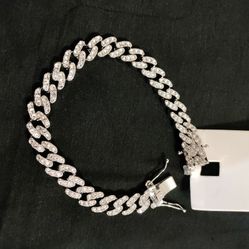 Silver Plated Man Or Woman Bracelet 
