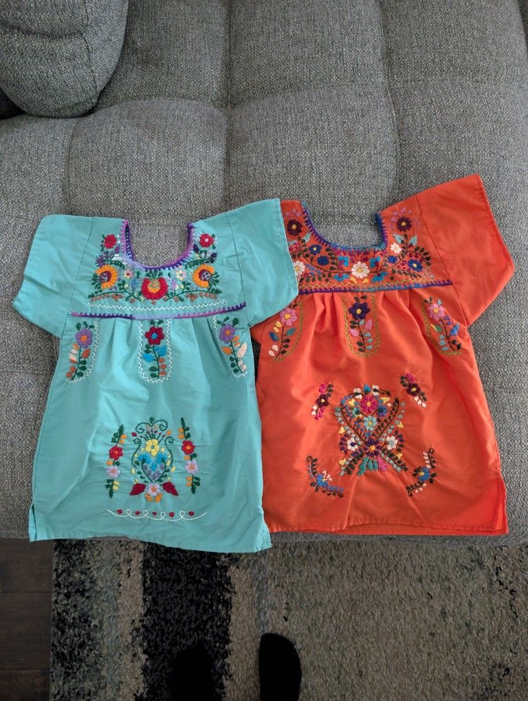 Toddler 1 Mexican Dresses
