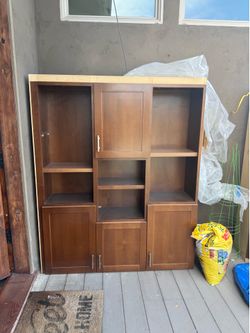 Solid Maple 🍁 Wood Built Ins