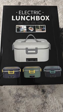 Electric heated lunchbox LEAK-PROOF AND PORTABLE