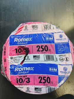 Romex 10/3 250ft
