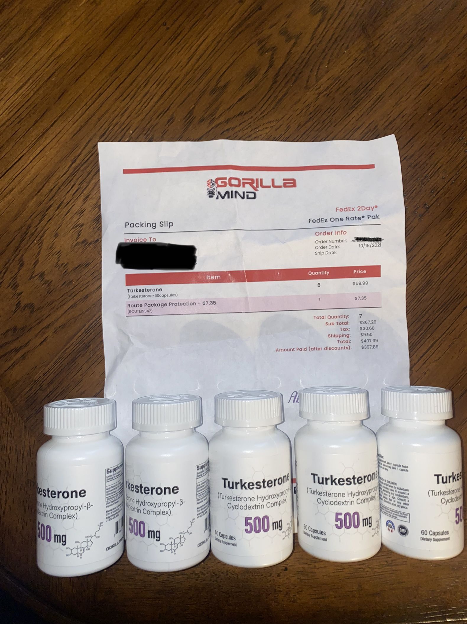 Gorilla mind Turkesterone