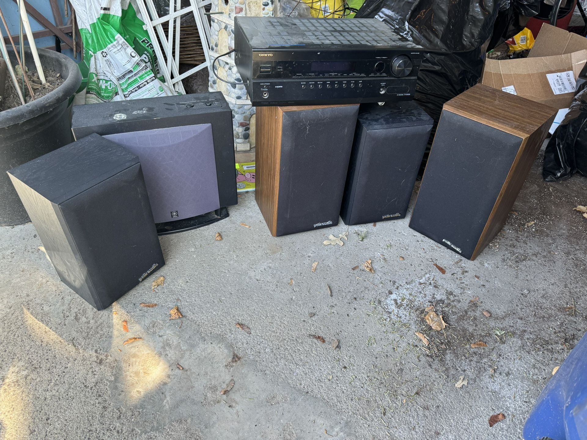 High Quality Polk Audio Surround Speakers!!!