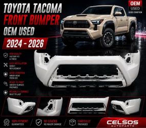 TOYOTA TACOMA FRONT BUMPER 2024 - 2026