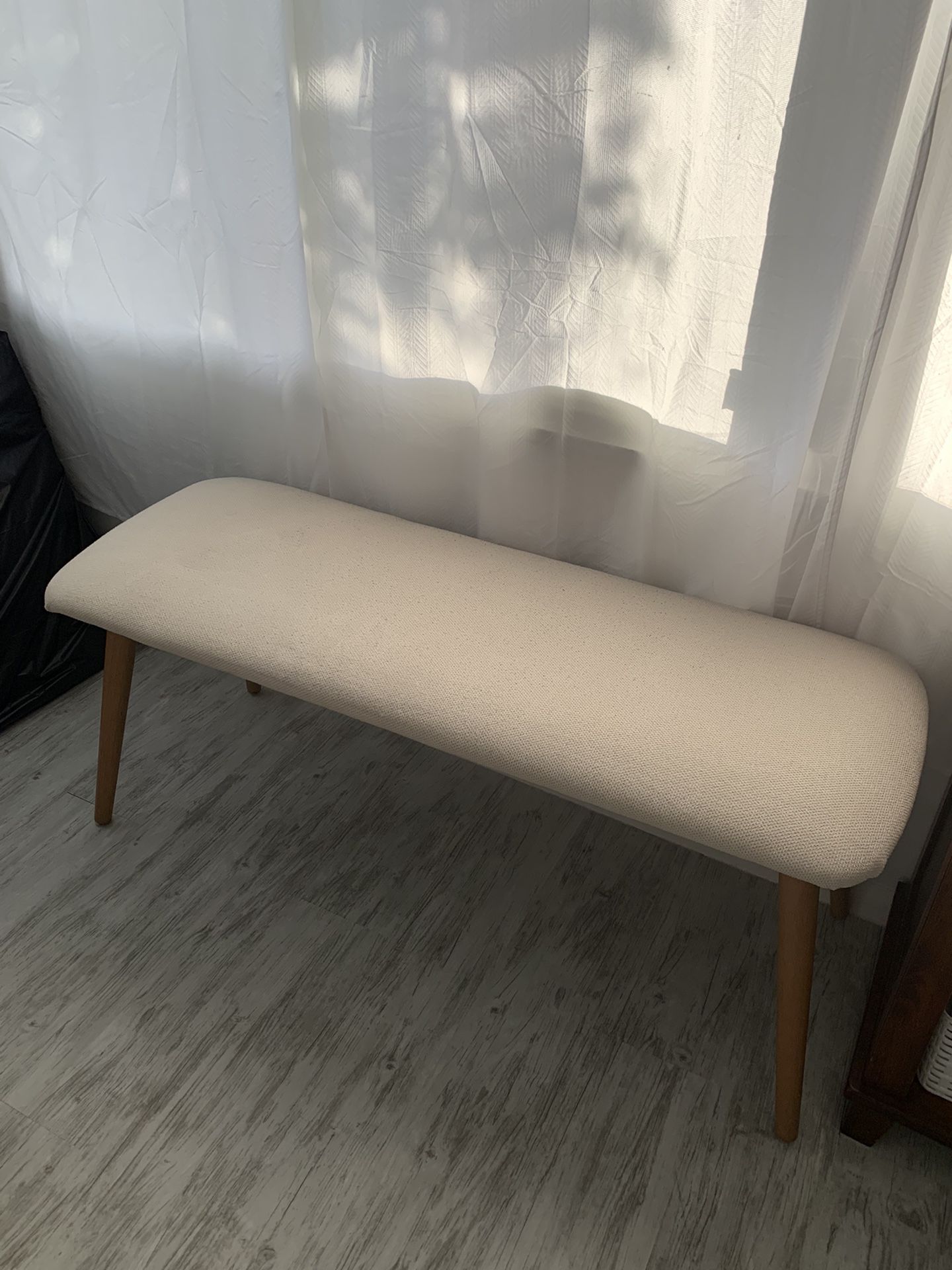 Price Dropped! Mid century Bench 