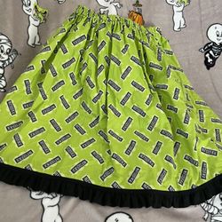 Beetlejuice Handmade Pinup Skirt 