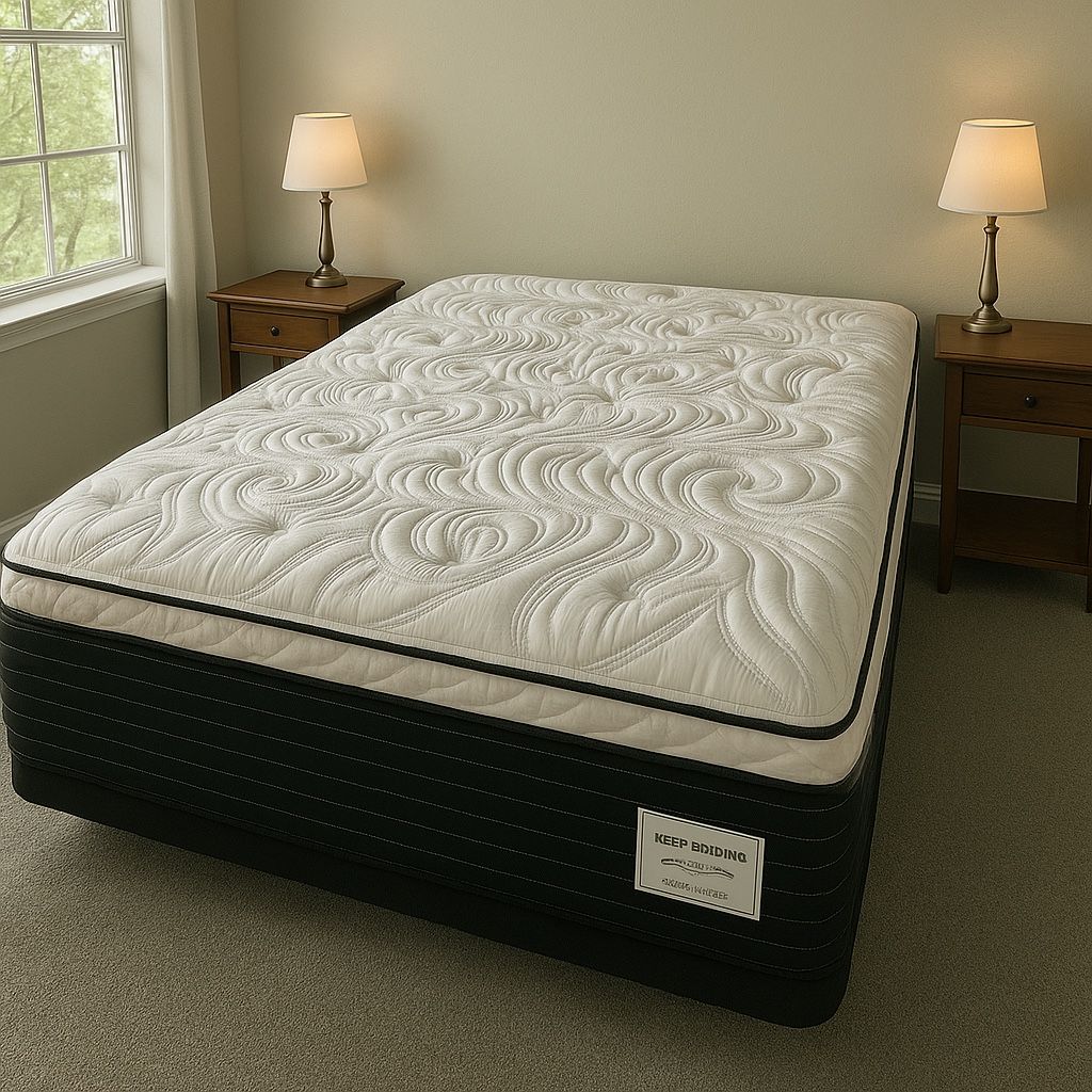 Queen Size Mattress 14” Inches Thick Pillow Top. Quality and Comfort, Available All Sizes. New From Factory. Same Day Delivery