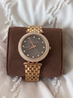 Michael Kors Darci Women’s Watch Rose Gold Stainless Steel Crystal