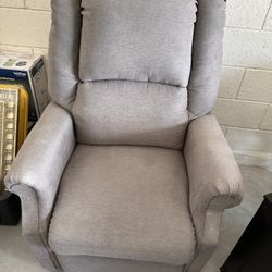 Gray Single Recliner-Electrical