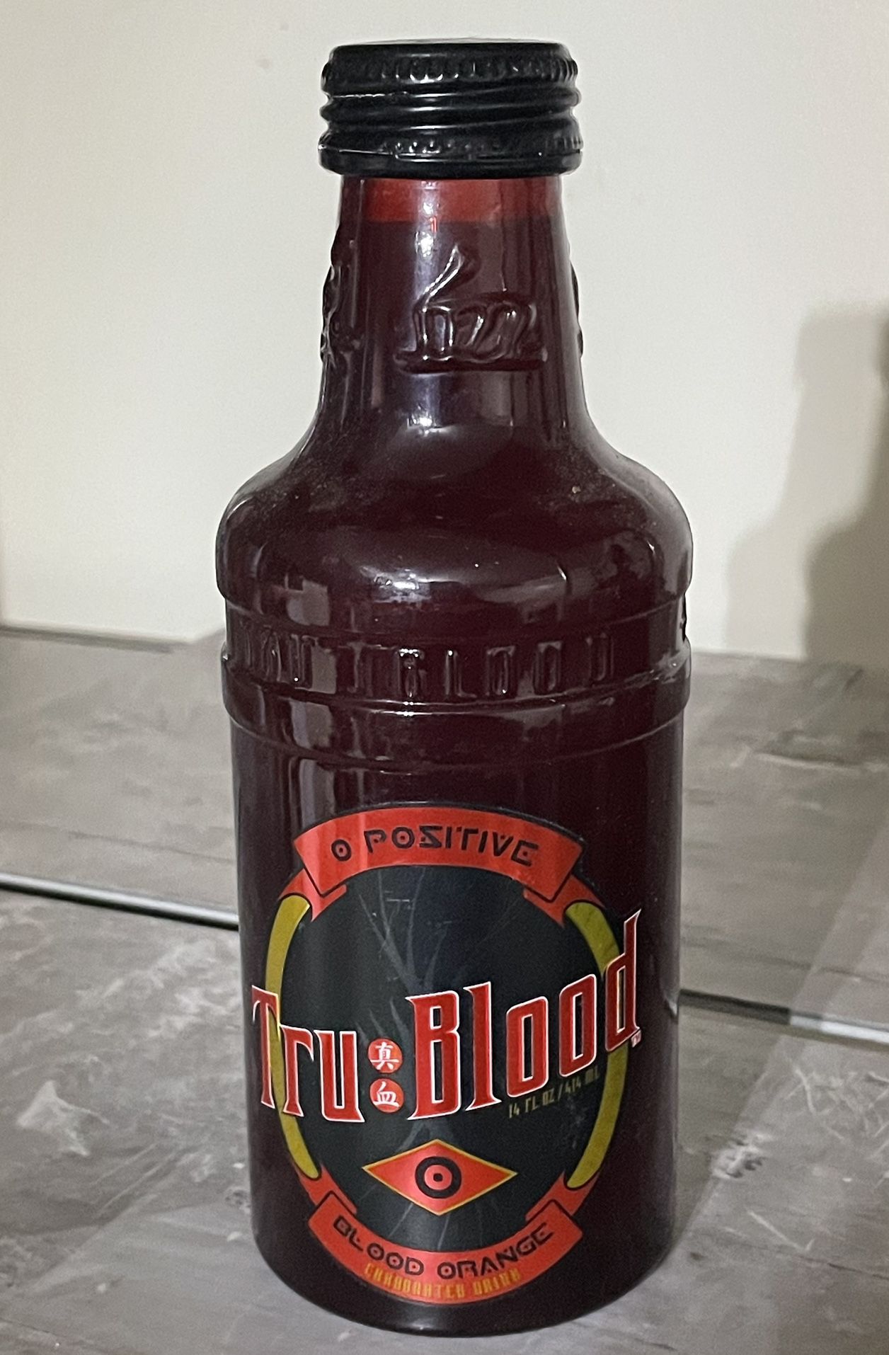 New & Sealed TRUE BLOOD - Tru Blood O-Positive Blood Orange Vampire Drink HBO