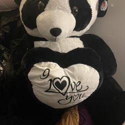 Cute Stuffy Heart Bear 