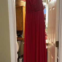 New- Bridesmaid Dress Size 10 Color Apple (red) 