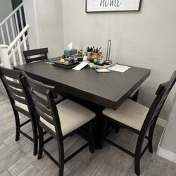 Dining Table Set with Storage