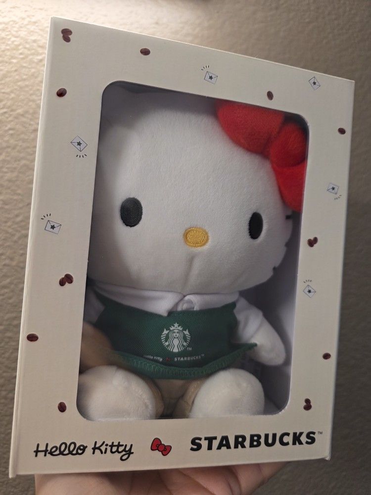 Hello Kitty Starbucks Plush