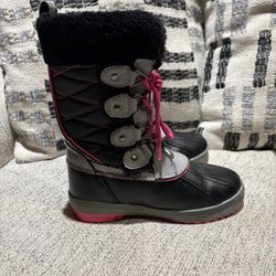 Girls Totes Brand Snow Boots Size 13c 