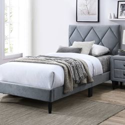 New Full Size Bed Frame With Mattress Included!