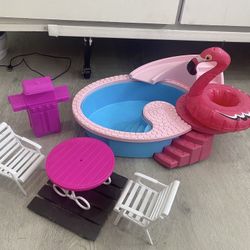BARBIE TOYS POOL