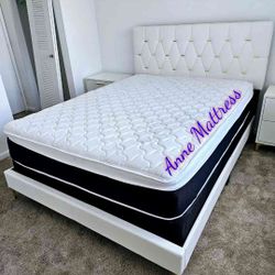 NEW QUEEN PILLOW TOP MATTRESS AND BOX SPRING