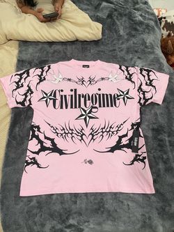 Civil Regime Pink Graphic T-Shirt