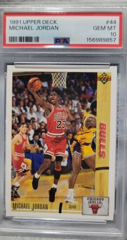 1991 Upper Deck Michael Jordan #44 PSA 10