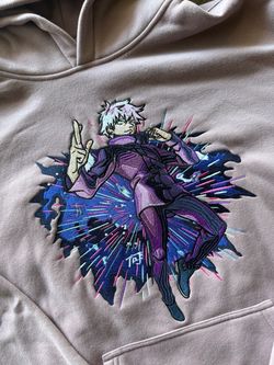 Jujutsu Kaisen Satoru Gojo Embroidered Hoodie
