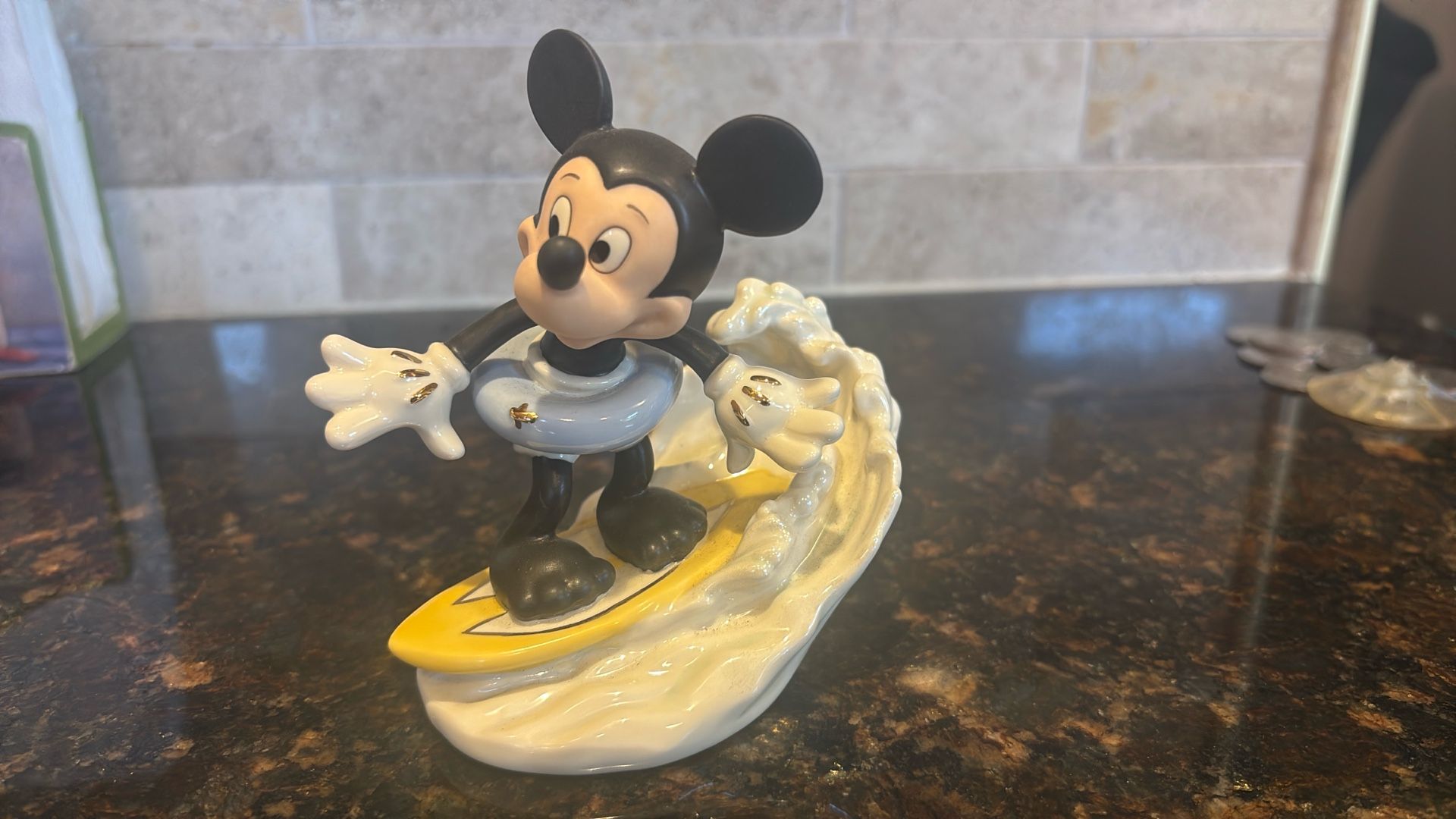 Surfing Mickey Mouse,