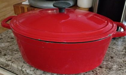 Mart stewart cast iron Dutch oven