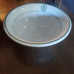 Vintage Mayer China Freemason Masonic Symbol Bowl Serving Dish 