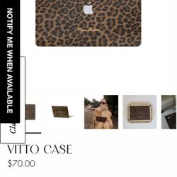 Heaven mayhem Leopard Laptop Case 