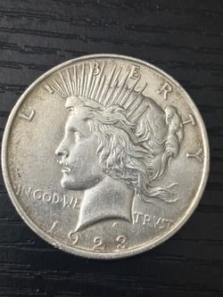 1923 Peace Silver Dollar (Philadelphia)