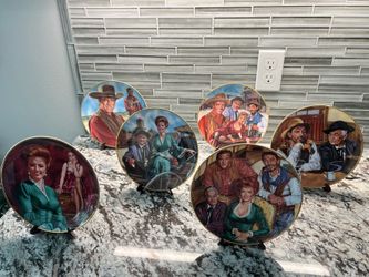 Gunsmoke Collector Plate Set of 6