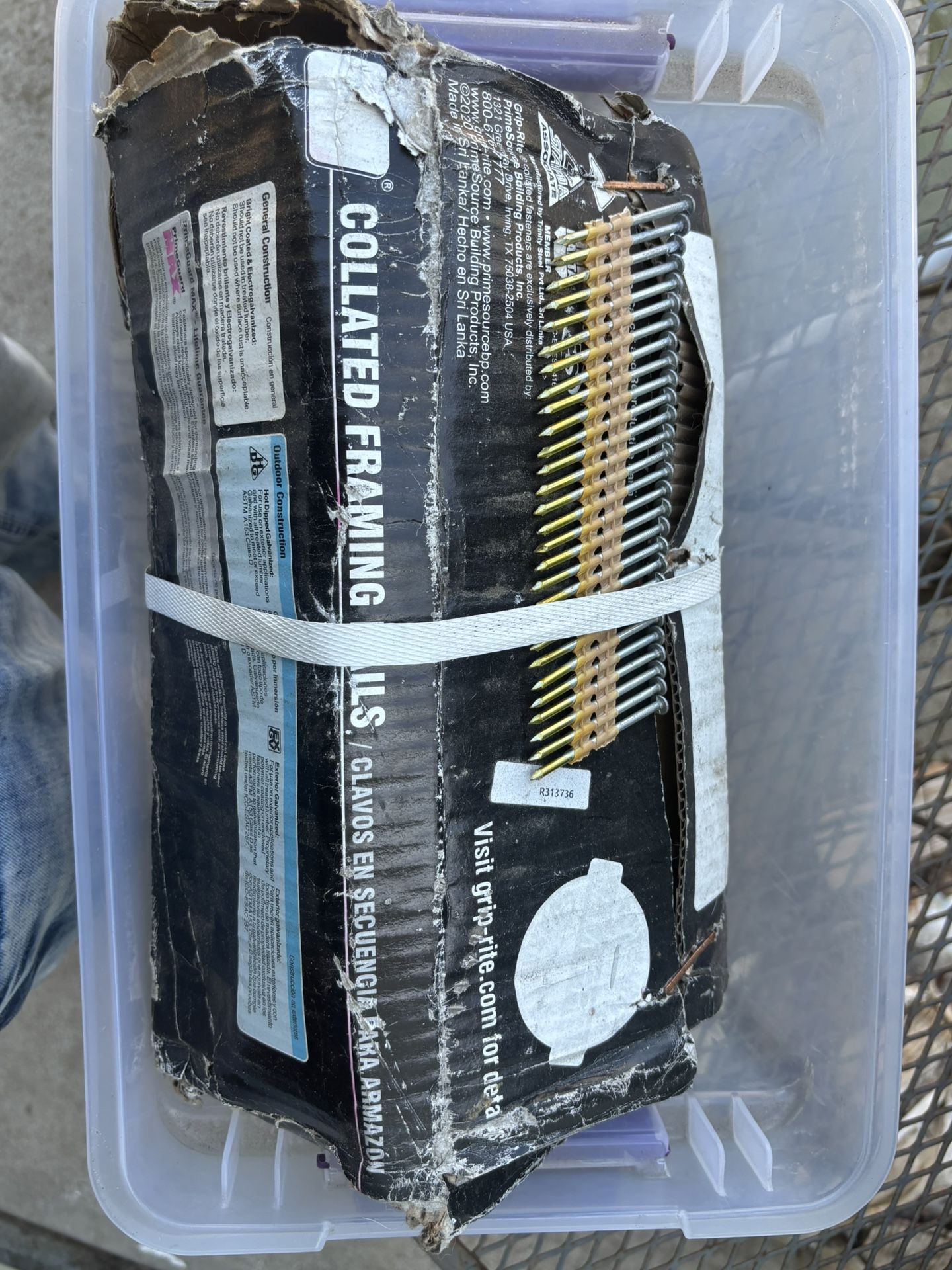 Collated Framing Nails