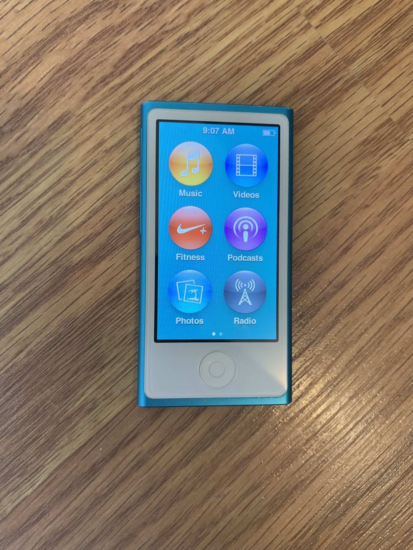 Blue iPod Nano 7th Generation