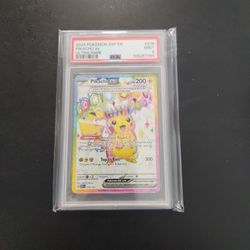 Surging Sparks Pikachu ex PSA 9