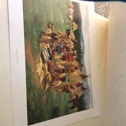 Gathering For Trade Painting