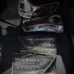 OEM Toyota Sienna SE Clear Tail Lights - Factory Original