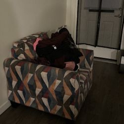 L Shaped Couch An Chair 