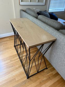 Side Table / Hall Table / Behind the couch table