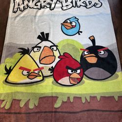 Angry Birds Blanket 60x80”