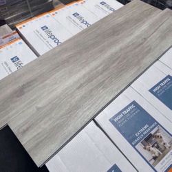 Lifeproof Webb Creek Hickory 22 MIL x 8.7 in. W × 59 in. L Waterproof Click Lock Luxury Vinyl Plank Flooring (25 sq. ft./ Case)