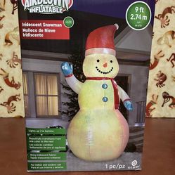 9ft Snowman Inflatable 
