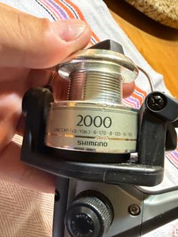 Shimano TX 2000FA Spinning Reel- Quick Fire II  Smooth Action Works Vintage