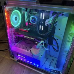 Gaming Desktop Pc Custom Built I7-8700k Gtx 1070 32gb Rgb Corsair Ram