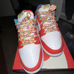 Fruity Pebbles Dunk Lows 