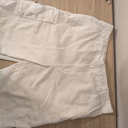 Airwalk Men's Cargo White Cargo Shorts Size 36