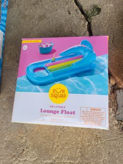 New unopened pool float