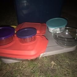  Lnew Pyrexx Large Cooking Ware With Lids Everything Goes For $30